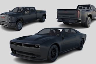 do 3d car modeling 3d rc car model 3d design truck model for 3d printing
