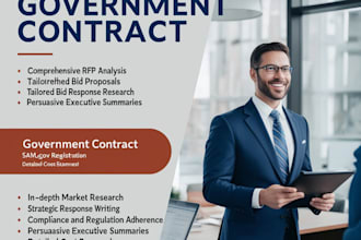 prepare your bid proposal, rfp and rfq for tender