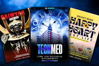 design a professional kindle ebook cover and paperback book cover