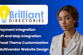 build brilliant directory classified ad website multi vendor website wcfm