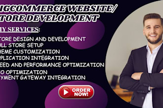 do bigcommerce store, bigcommerce website development, and maintenance