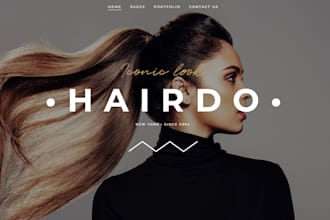 do hair salons and hairdressers website