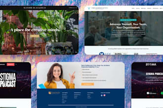 create a custom wordpress divi website, UK