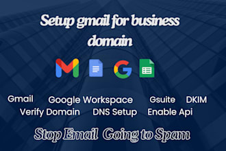 setup and fix google workspace, gmail, business mail issues