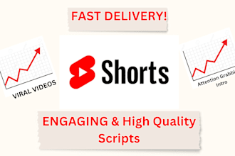 write scripts for your youtube shorts, insta, and more