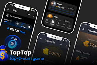 develop a tap to earn bot like hamster kombat and tapswap