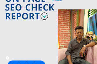 do on page SEO check report
