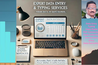 data entry and type writing work