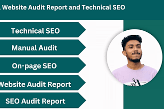 give full advance website audit report and technical  SEO