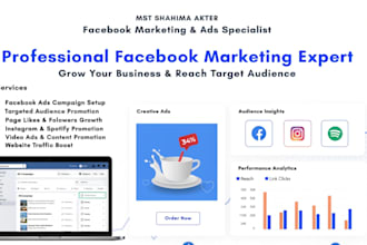 do organic facebook advertising, fb marketing and promotion, fb ads campaigns