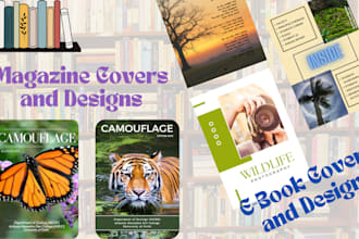 design flyers banners presentations  magazine and ebooks covers and layout