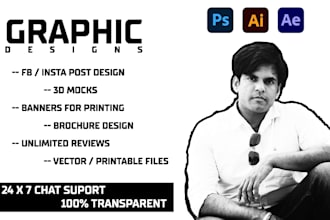 create graphics for instagram fb posts and banners