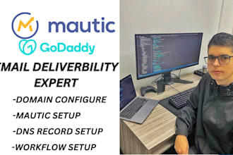 install mautic configure postal smtp full email marketing automation