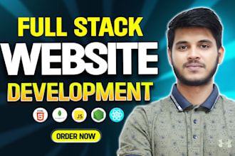 build website development, custom website design as mern or full stack developer