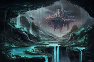 environment concept art landscape design