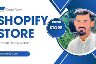 design profitable shopify website or shopify store