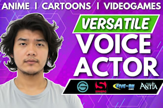 be your cartoon character voice actor