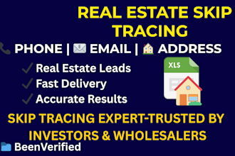 do real estate skip tracing, llc skip tracing