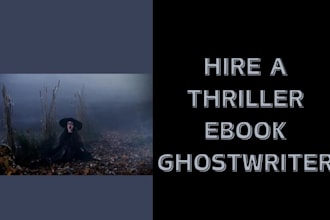 write your thriller, mystery, crime fiction story
