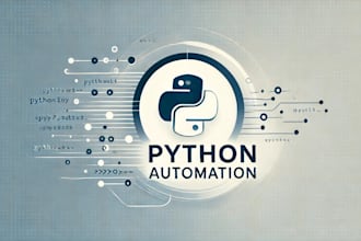 create custom python automation scripts, web scraping