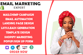 klaviyo email template design mailchimp email marketing campaign and automation