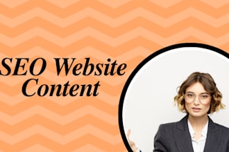 write creative website content as your professional copywriter