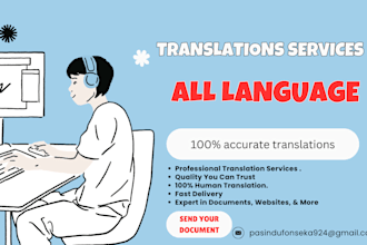 professionally translate sinhala to english