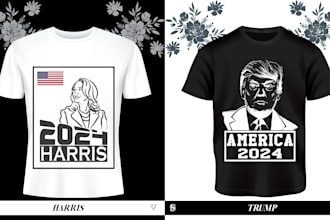 do best political art for t shirt design