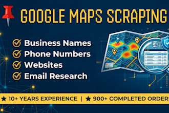 do google maps scraping, data scraping and b2b lead scraping