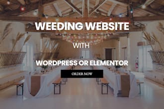 design wedding website, honeymoon website, invitation, rsvp and photo gallery
