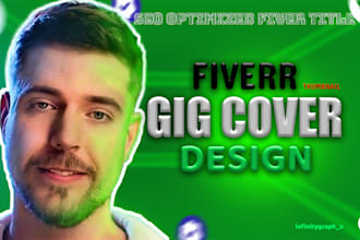 design fiverr gig picture title, gig thumbnail image cover