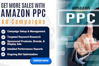 create and manage high converting amazon advertising PPC campaigns