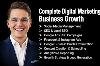 do complete digital marketing google ads facebook ads SEO