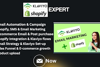setup klaviyo email marketing flows for shopify