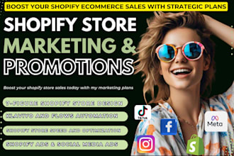 setup ecommerce marketing facebook ads tiktok shop fb shop for webshop shopify