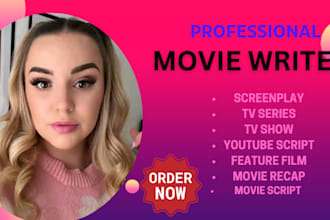 do movie script screenplay scriptwriting feature film script  literary agent