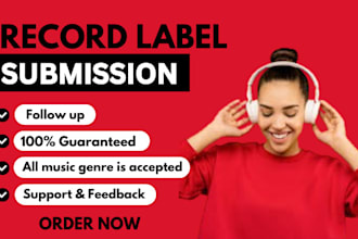 record label demo submission to active independent record labels to get signed