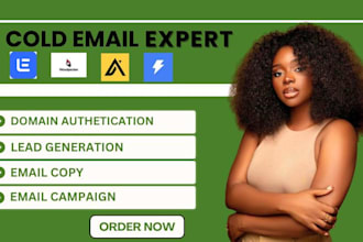 build your lemlist cold email campaign and setup lemlist account for outreach