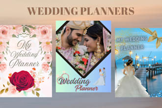do wedding planner design, KDP journal design