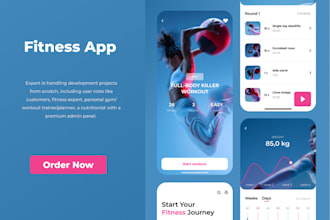 develop fitness app gym app health app doctor appointment app