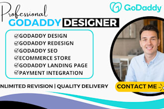 design godaddy website, godaddy website design and redesign godaddy, godaddy