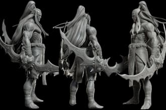 sculpt warhammer 40k miniature painting tabletop dnd digital artwork sculpture