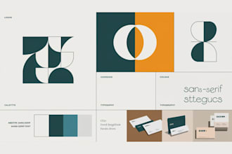 design minimalist logo brand identity guidelines for business