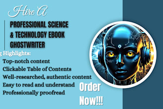 write unique content for your science and technology ebook
