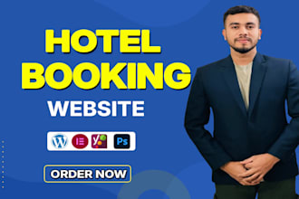 create a hotel booking, travel, vik booking wordpress website