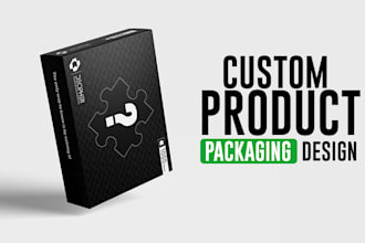 do custom product box packaging design
