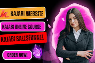 kajabi website design, kajabi online course, kajabi sales funnel, landing page