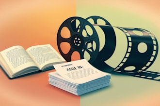 ghostwrite movie script, adapt fiction ebook, novel to screenplay, screenwriting