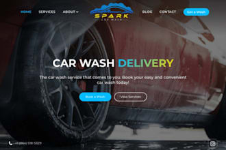 create car wash accessories store cleaning kit ecommerce website automotive site