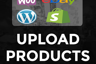 be product upload in wordpress or anywhere